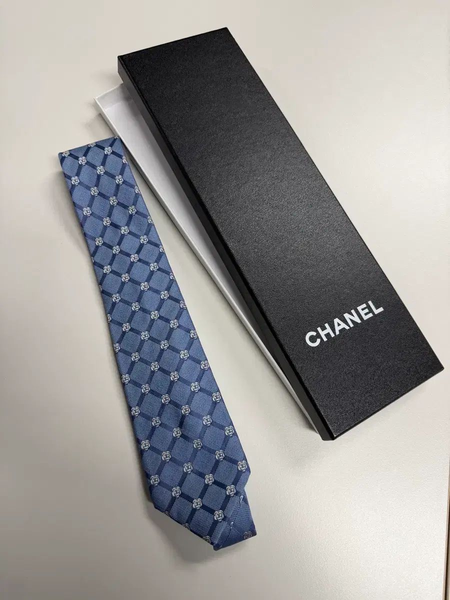 シャネル CHANEL カメリア ネクタイ シルク ココマーク 美品 ココ 美品