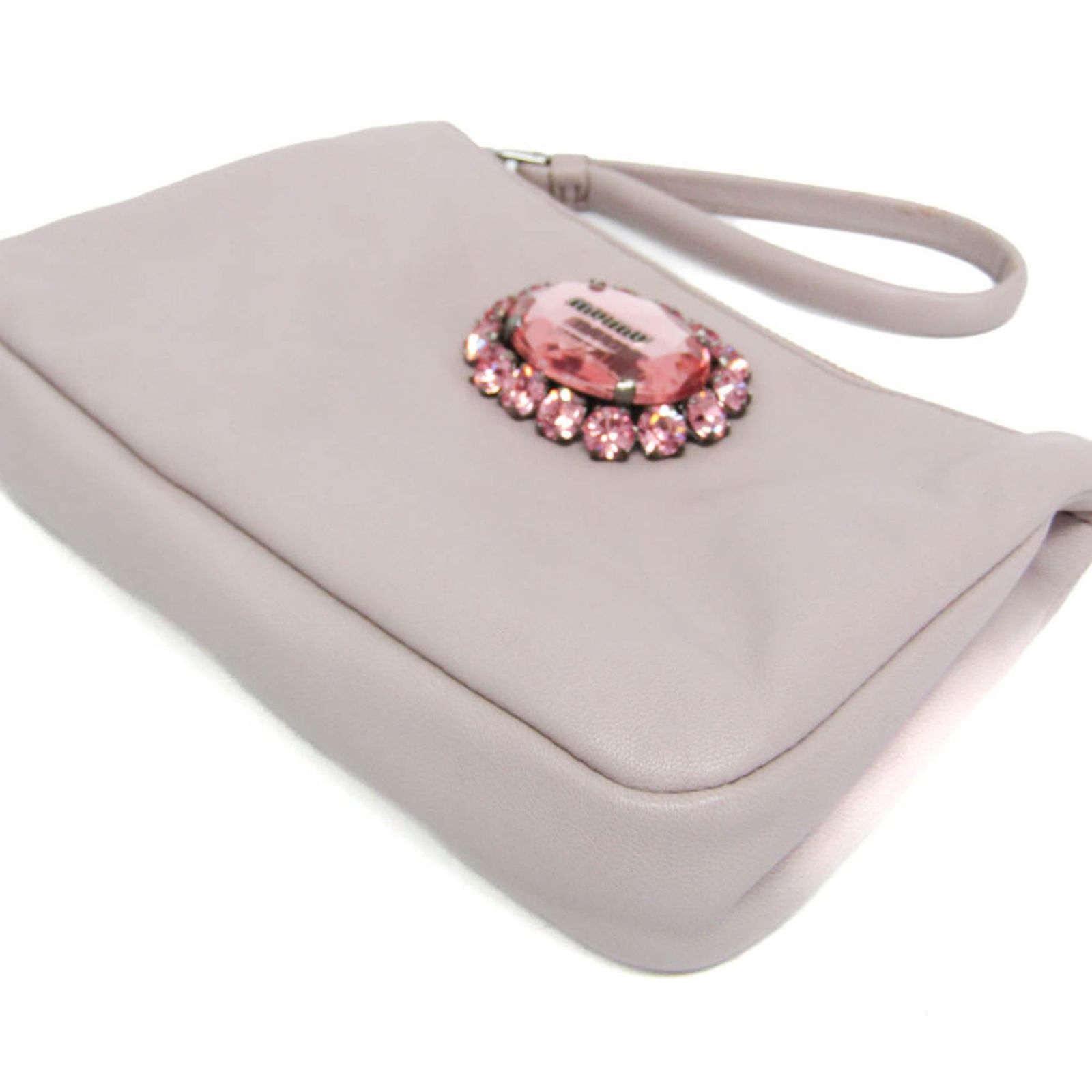 ミュウミュウ(Miu Miu) NAPPA CRISTAL RP0196 レディース レザー 