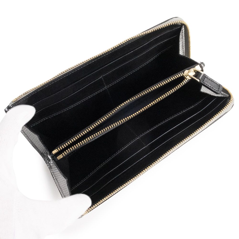 ブルガリ 281076 セルペンティ フォーエバー スネーク カルングレザー