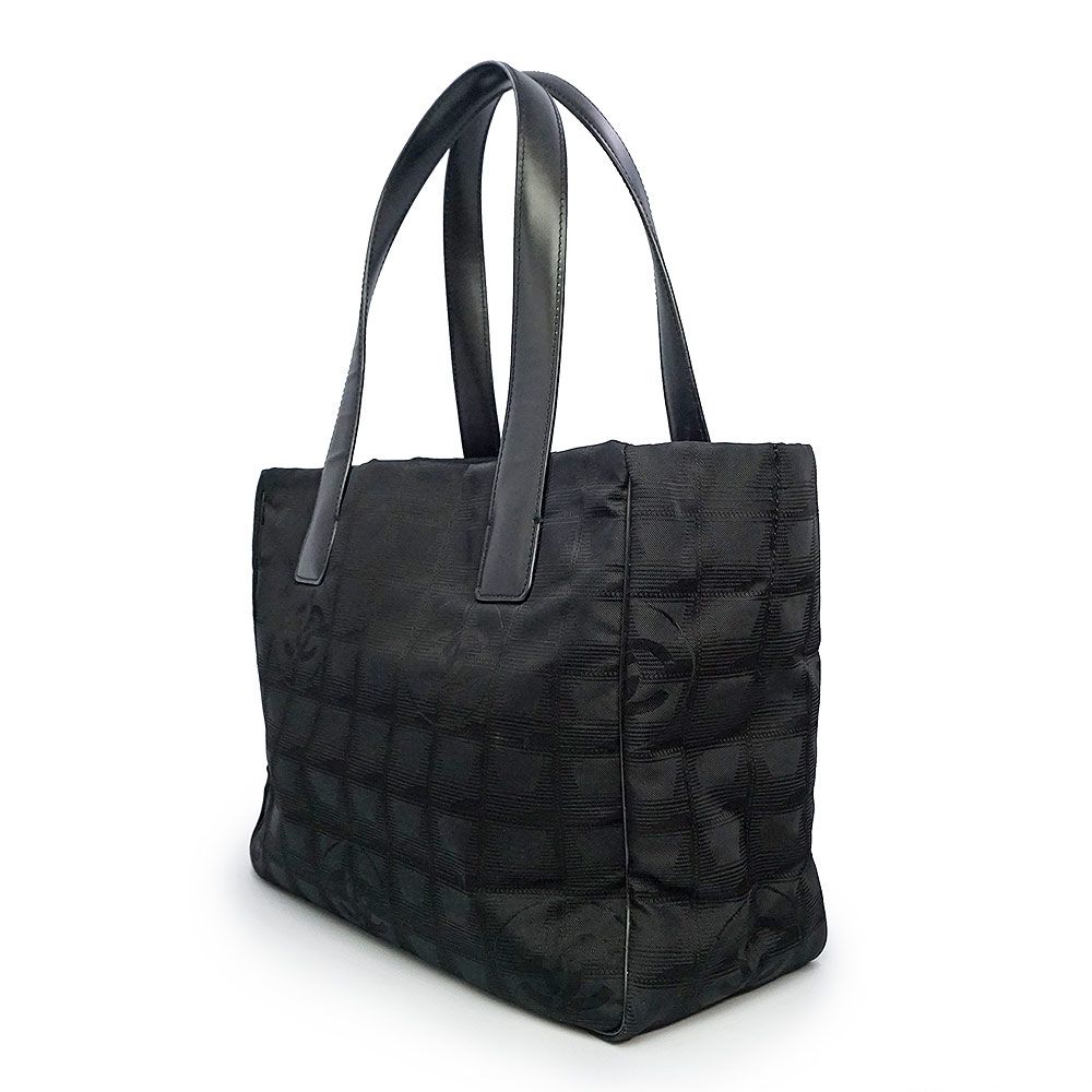 シャネル A20457 ニュートラベルライン トート PM ナイロンジャガード