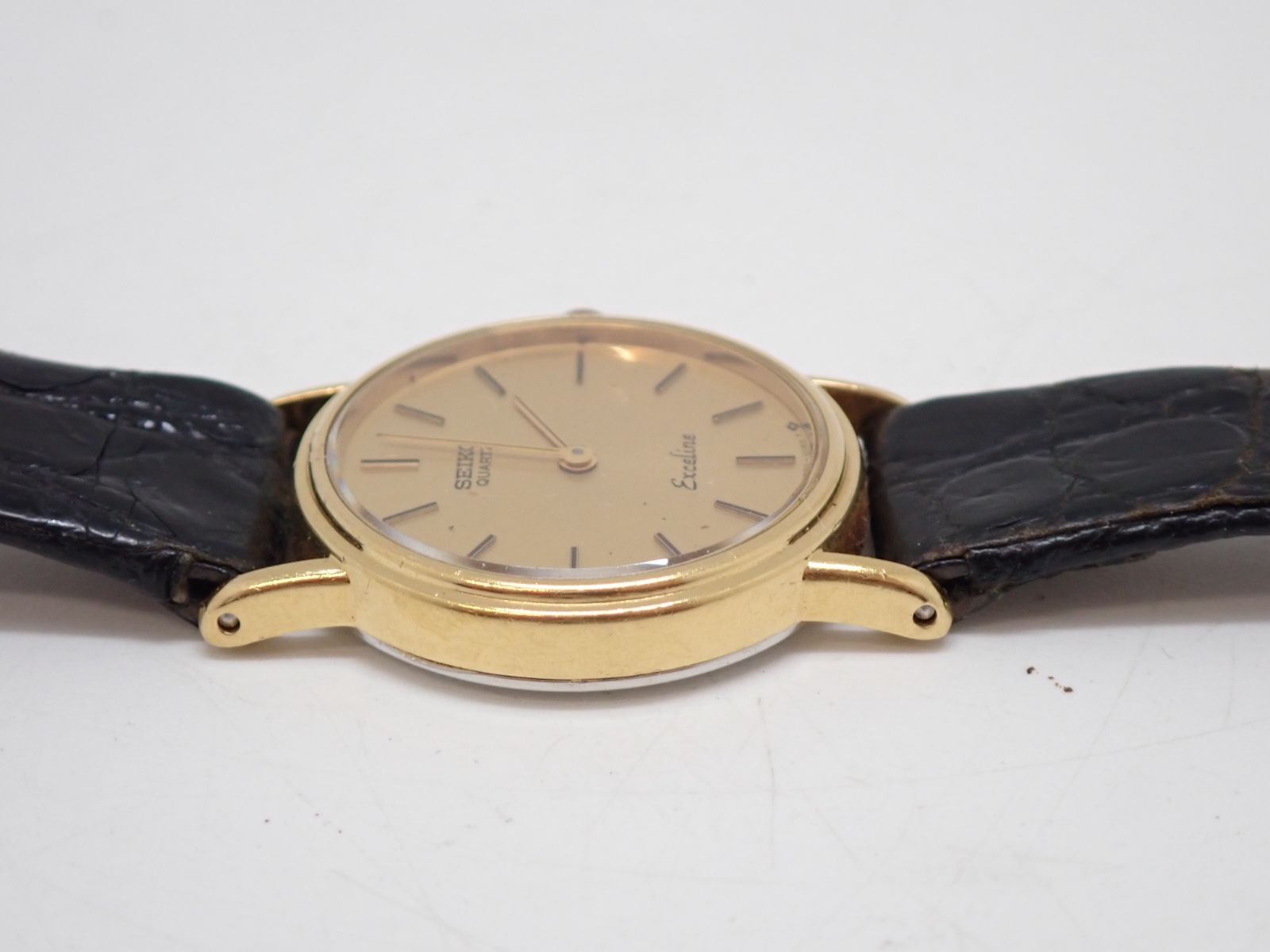 52957】 SEIKO セイコー Exceline エクセリーヌ 7320-0070 14K.ST