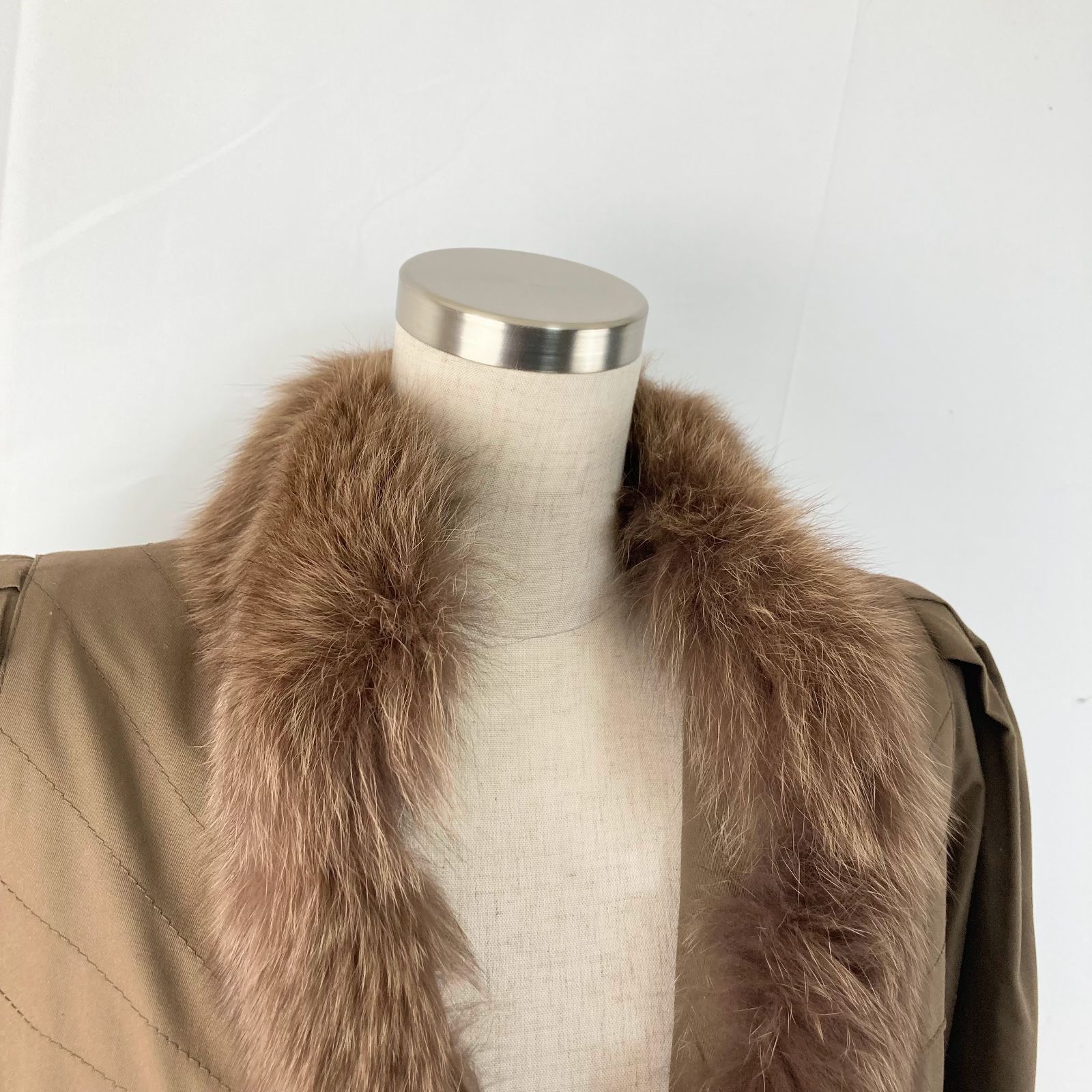 Diolen チェスターコート 毛皮 ファー スイス製 - メルカリ