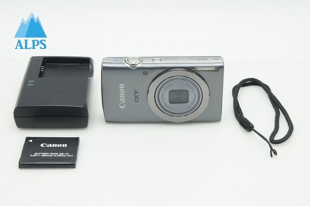 Canon キヤノン IXY 150 コンパクトデジタルカメラ シルバー 260115q