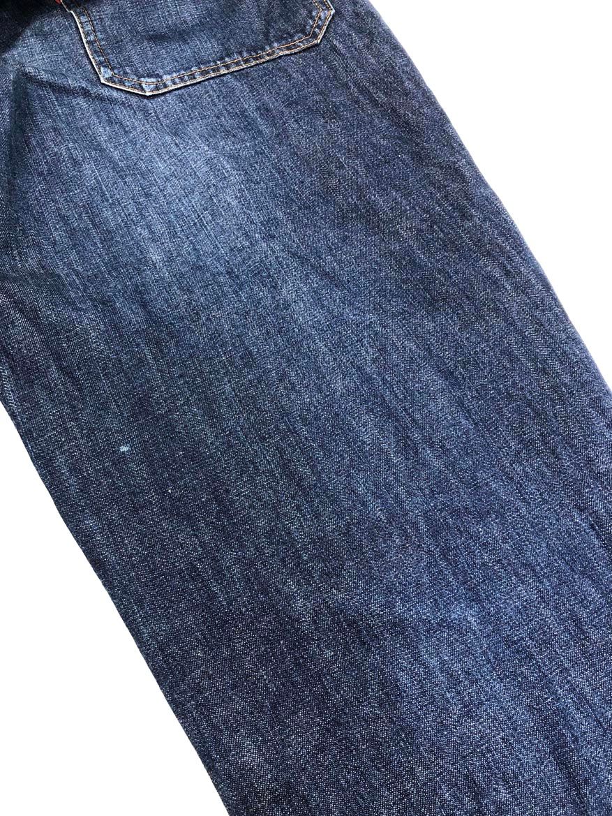 GOODENOUGH グッドイナフ ユニセックス ハーフ デニムパンツ sizeM/紺