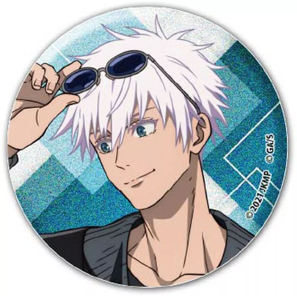 中古】バッジ・ビンズ A.五条悟 「劇場版 呪術廻戦 0 ラメキラ