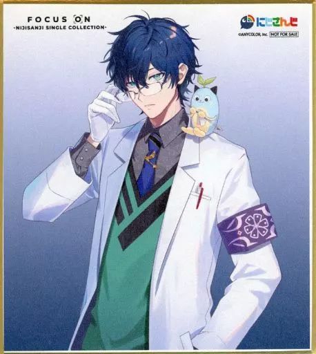 中古】紙製品 レオス・ヴィンセント ミニ色紙 「CD バーチャルYouTuber