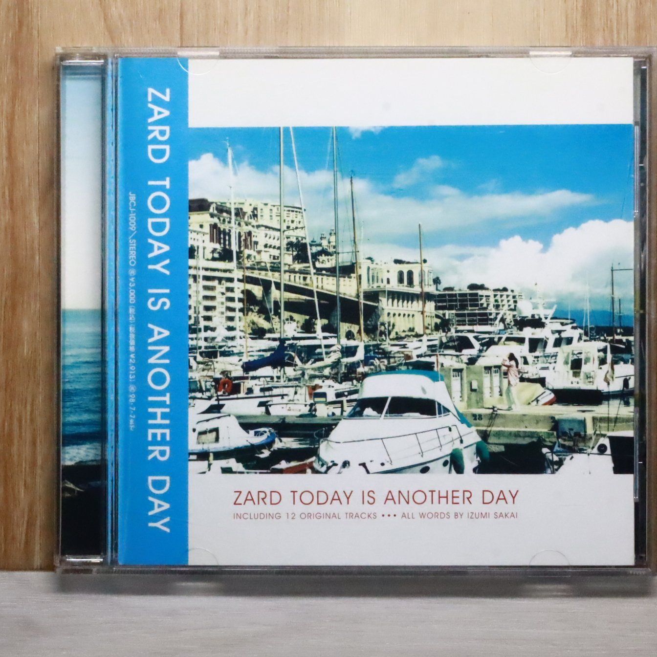 国内盤CD☆ザード/ZARD□ TODAY IS ANOTHER DAY 【JBCJ1009