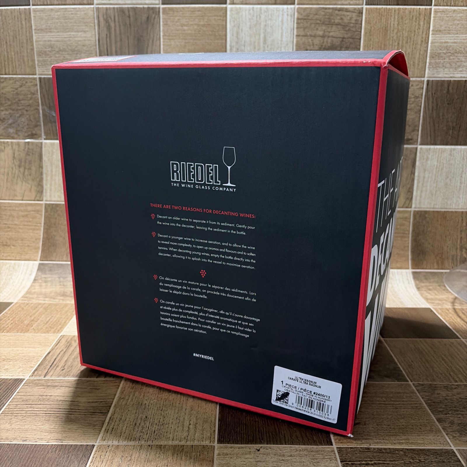 展示未使用品 RIEDEL リーデル ULTRA MAGNUM ウルトラ マグナム #2400