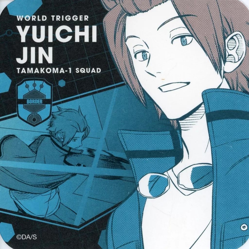 中古】コースター 迅悠一 「ワールドトリガー アートコースター(R) 第2