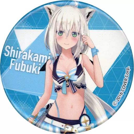 中古】バッジ・ピンズ 白上フブキ(通常Ver.) 「バーチャルYouTuber