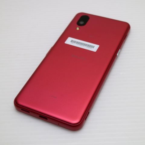 超美品 BASIO active レッド SIMフリー スマホ SHARP 即日発送 土日祝