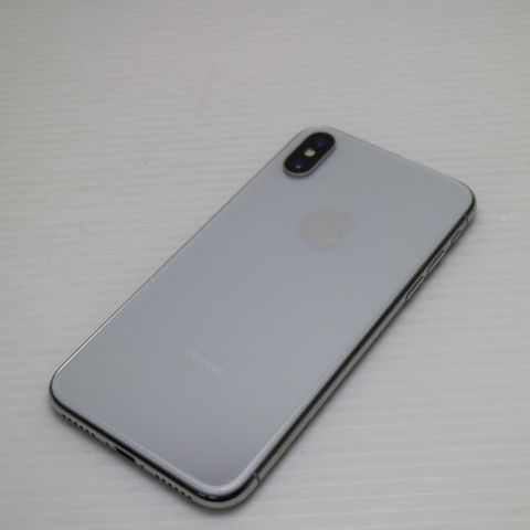 美品 SIMフリー iPhoneX 64GB シルバー スマホ 即日発送 スマホ Apple