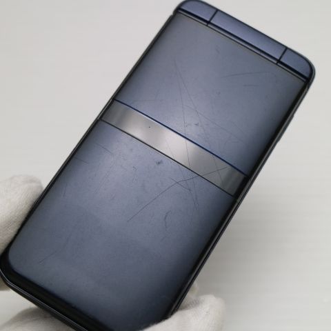 良品中古 KY-42C DIGNO ケータイ ブラック DoCoMo ガラケー 京セラ