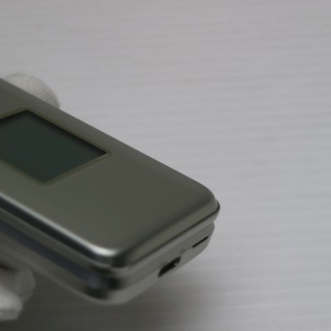 美品 かんたんケータイ ライト KYF43 シャンパンゴールド スマホ 白