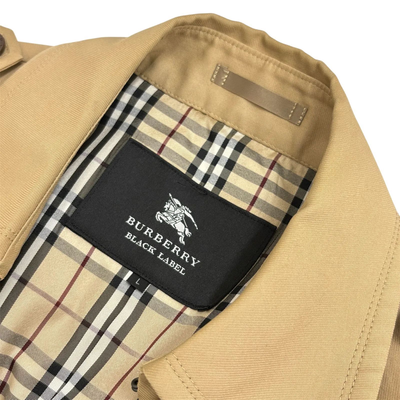 バーバリーブラックレーベル BURBERRY BLACK LABEL】トレンチコート