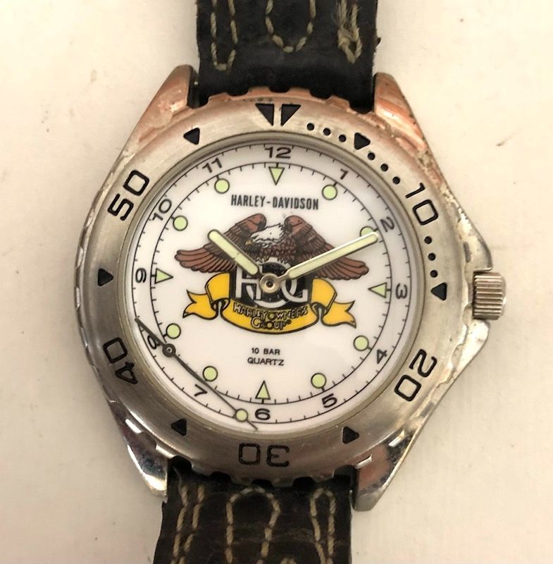 ハーレーダビッドソン メンズクオーツ 動作未確認 ジャンク #132