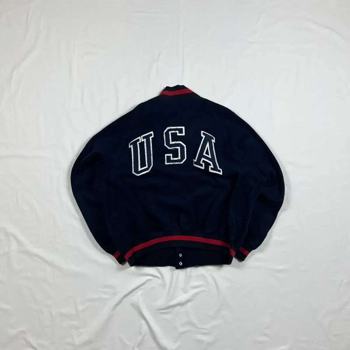 ラルフローレン 90s POLO 星条旗 フリース ポロスポーツ ポロ USA &amp 