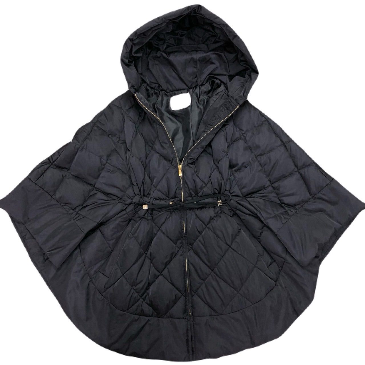 美品 ANAYI アナイ　アッシュクウール　フードポンチョ　ケープ アッシュクウールフードポンチョ 36