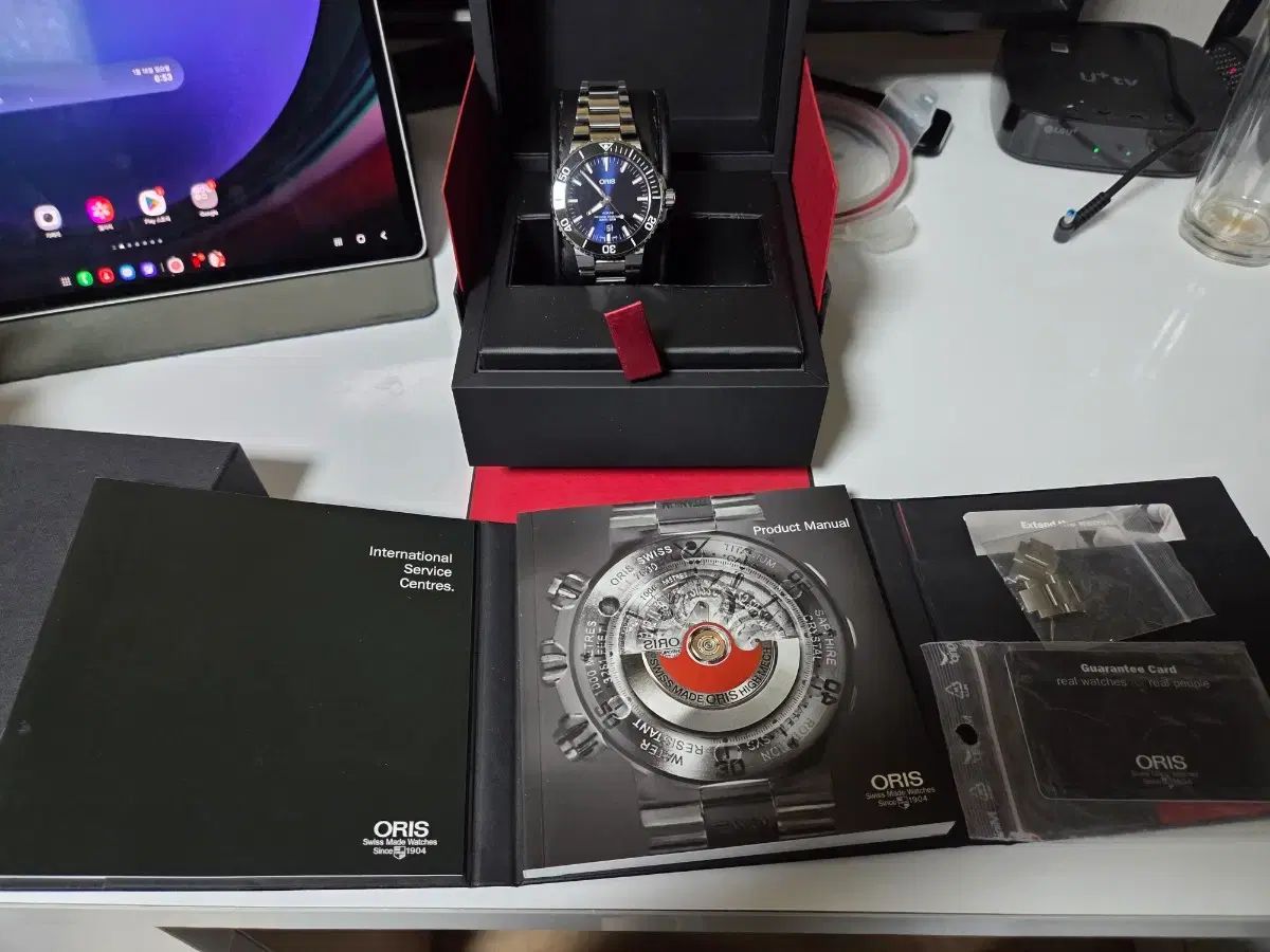 ORIS アクイス アーキス デイト 43 5 ブルー 出品 - メルカリ