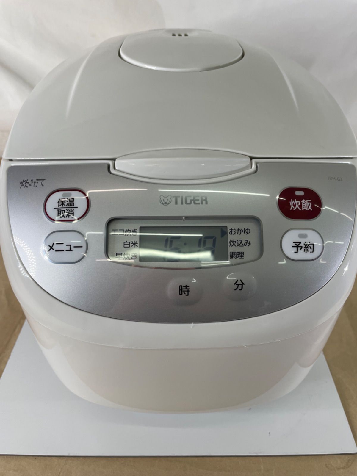美品 TIGER タイガーマイコン炊飯ジャー JBH-G2 10号炊き 一升炊き 