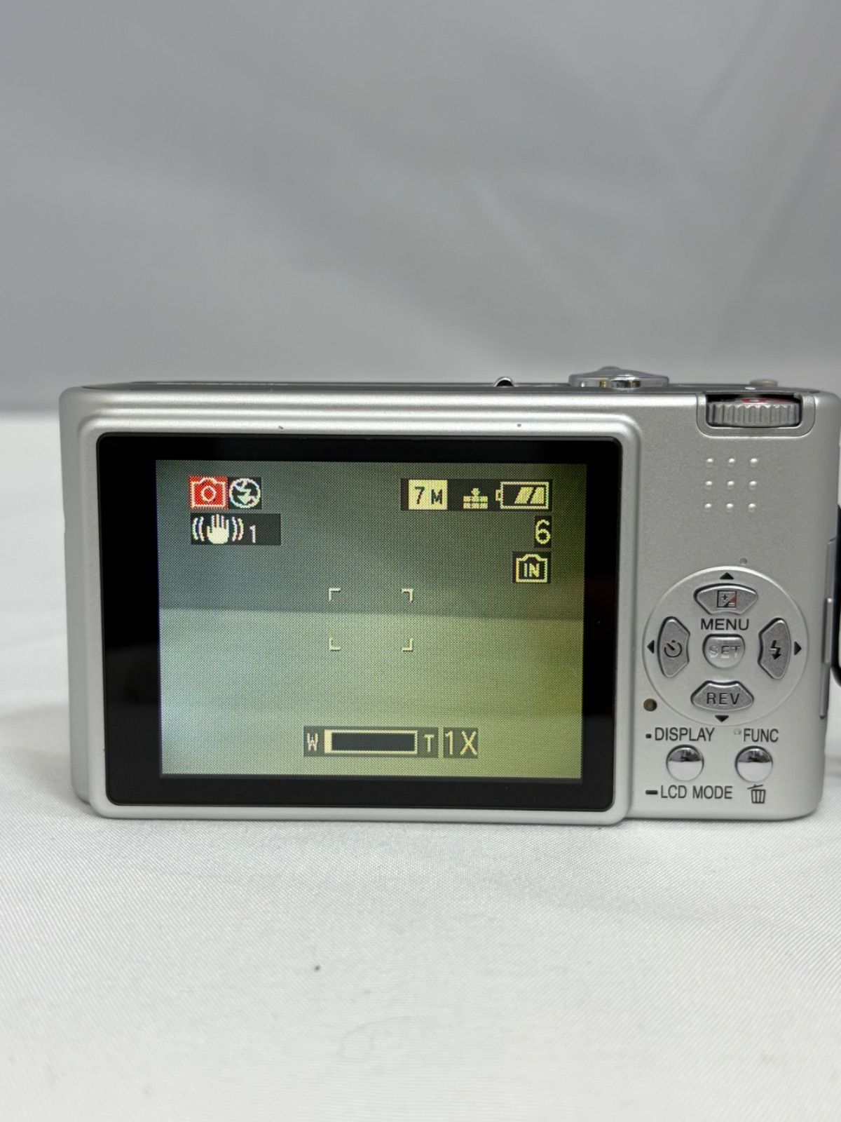 Panasonic LUMIX F52 DMC-FS2-S コンパクトデジタルカメラ シルバー