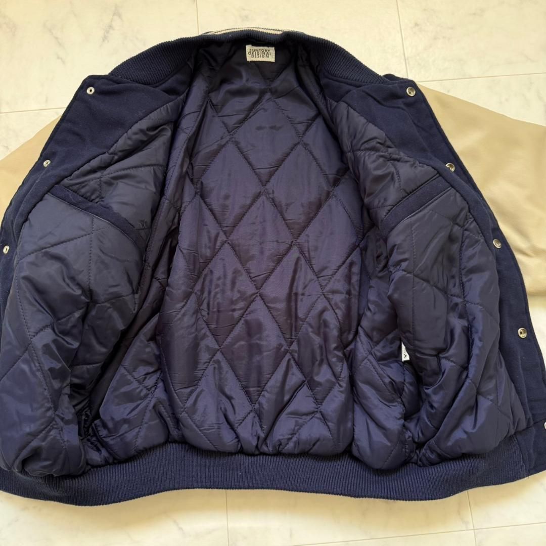 SUNTORY BOSS ボスジャン 本革スタジアムジャンパー レザー 2024