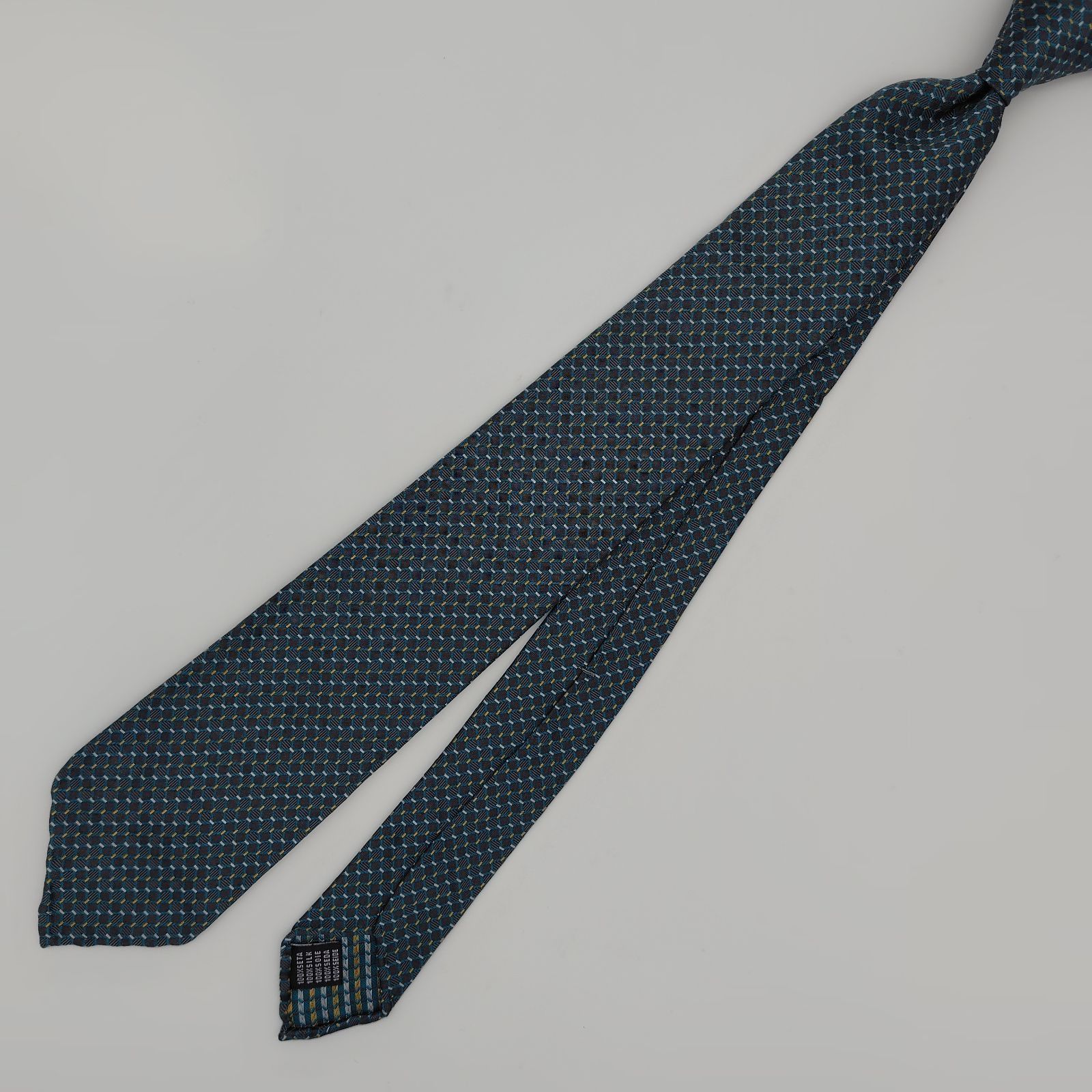 極美品・新品】TIE YOUR TIE ネクタイ セッテピエゲ イタリア製 シルク