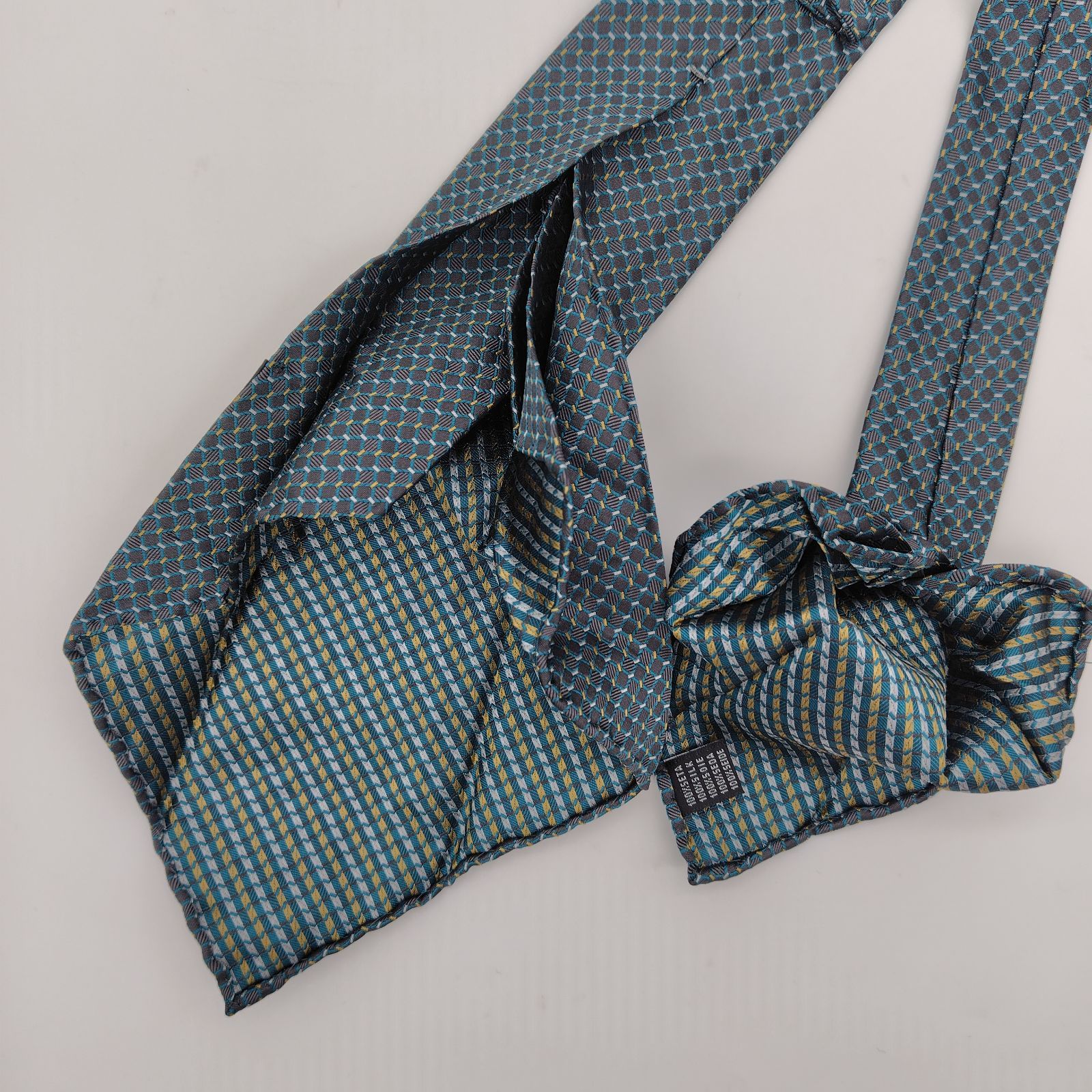 極美品・新品】TIE YOUR TIE ネクタイ セッテピエゲ イタリア製 シルク