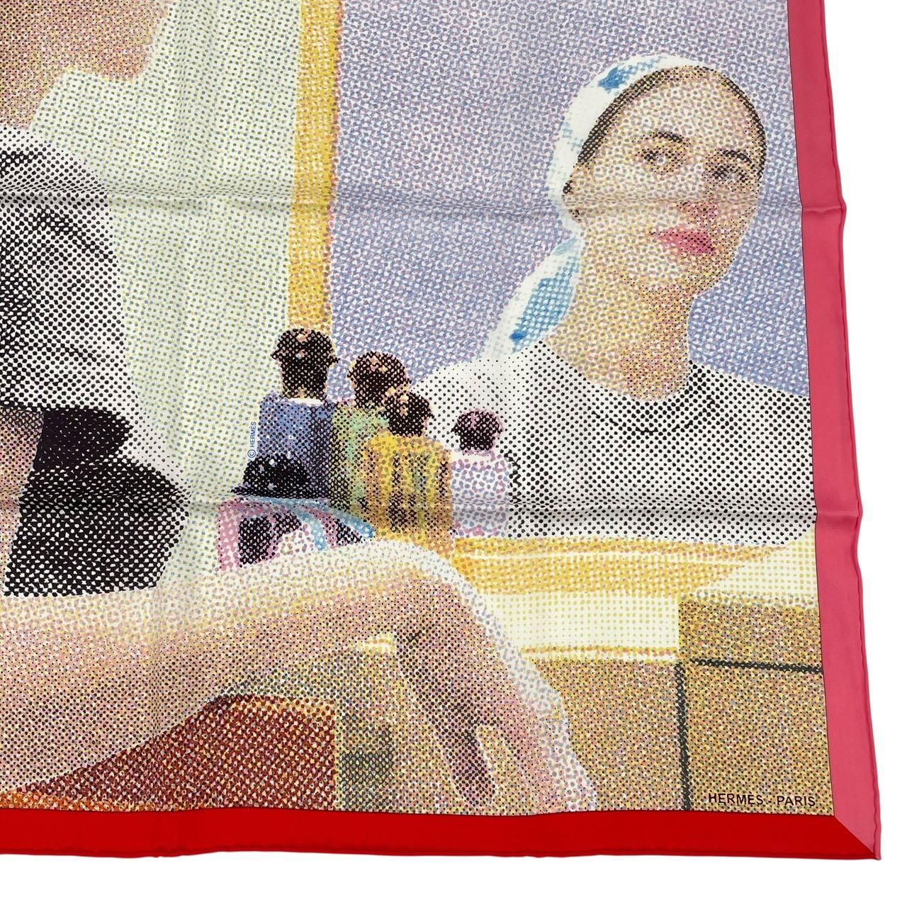 レア 未使用品 HERMES エルメス スカーフ シルク REGARD DE SOIE