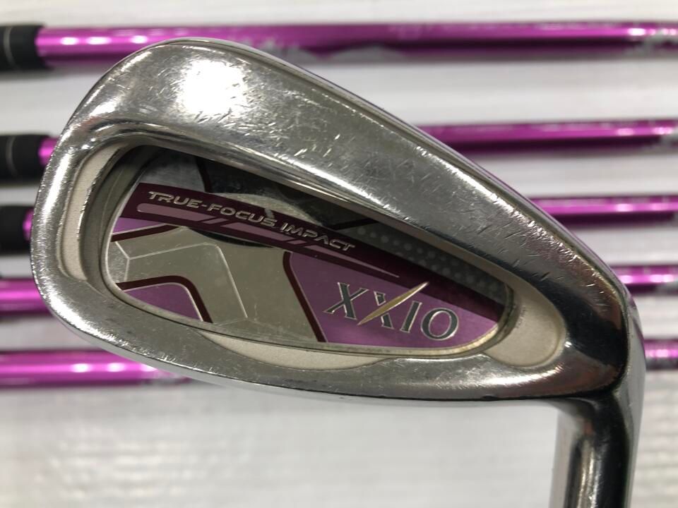 ダンロップ　XXIO 10 レディス ボルドー　MP1000L ボルドー　Lフレックス　アイアンセット　【最短即日発送】