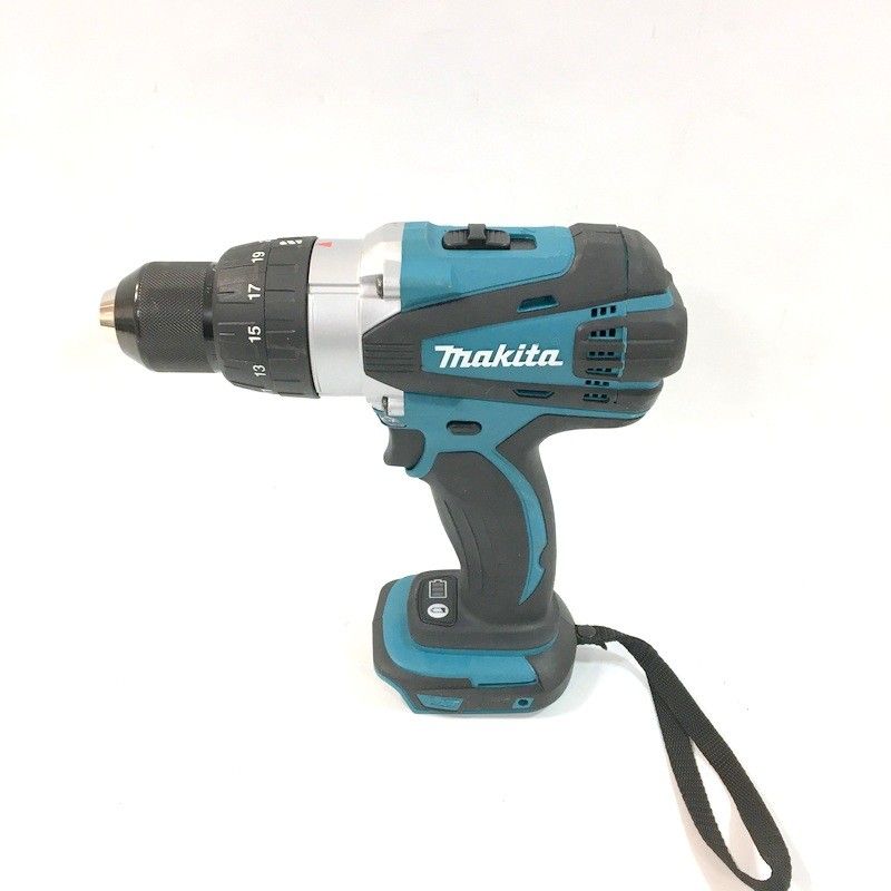 makita マキタ 充電式ドライバドリル DF458DZ 本体のみ 18V コードレス ブルー 穴あけ 電動工具 △ DW3792