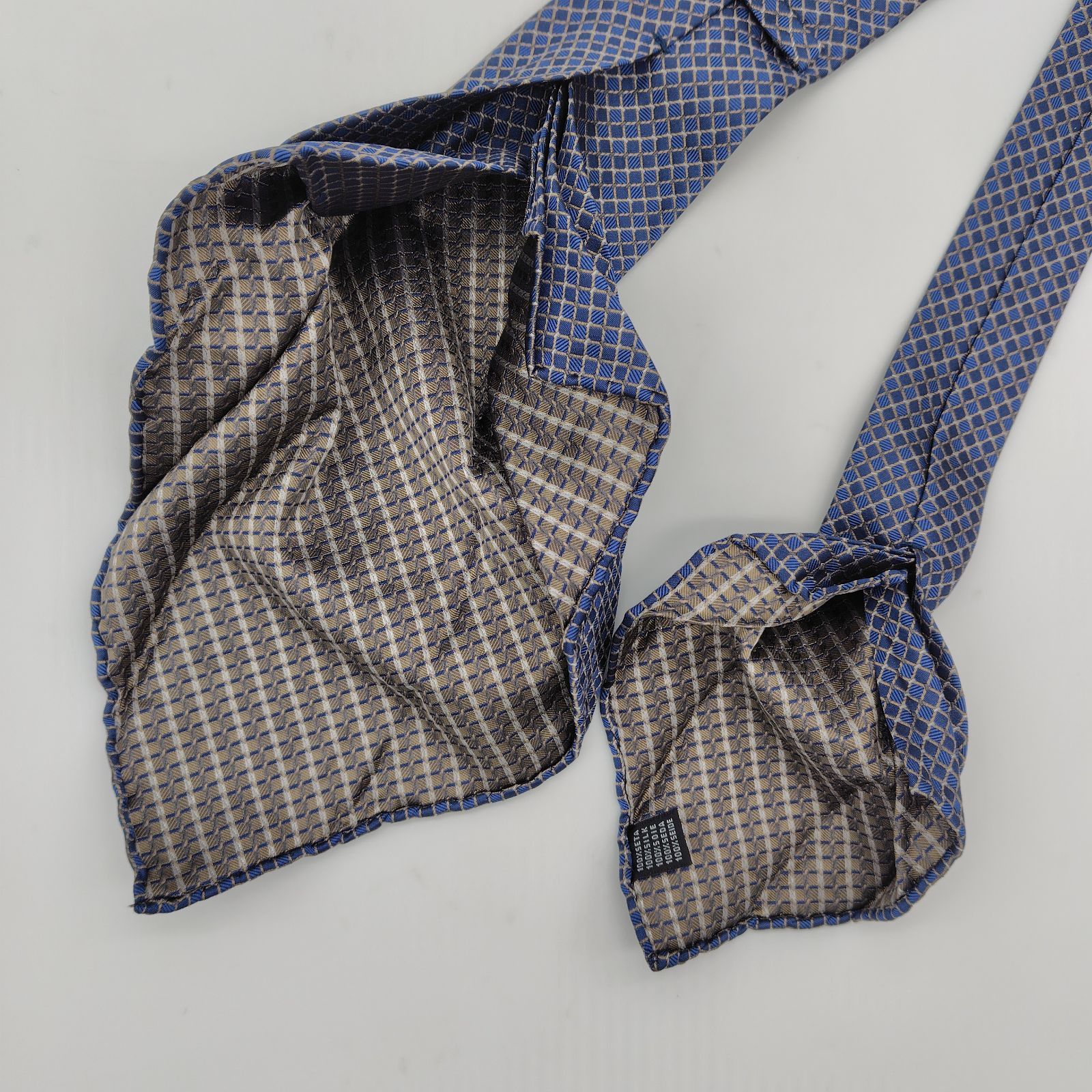 極美品・新品】TIE YOUR TIE ネクタイ セッテピエゲ イタリア製 シルク