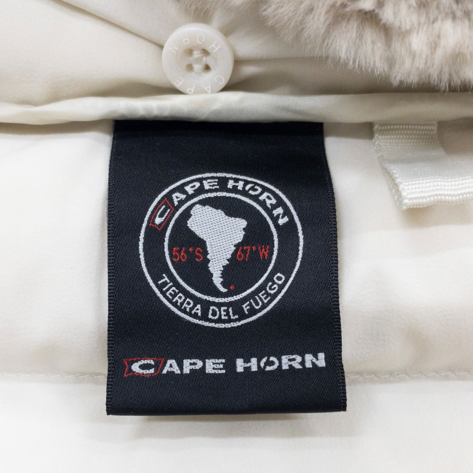 CAPE HORN ケープホーン ダウンコート フード ファー ナイロン 