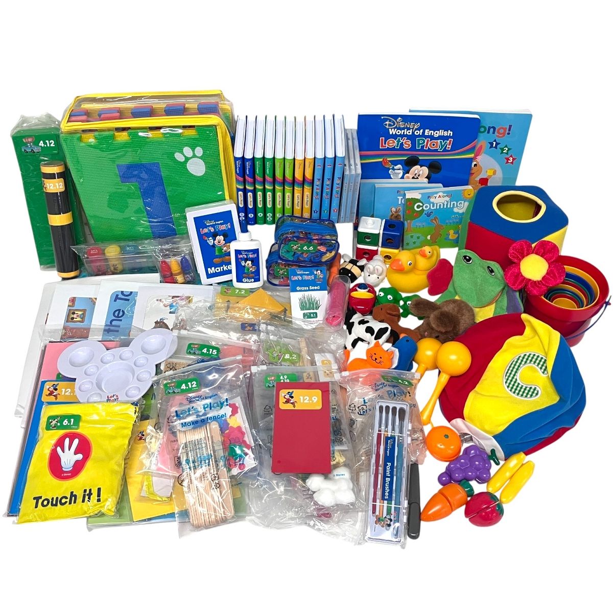 DWE レッツプレイ プレイアロング ディズニー ワールド イングリッシュ