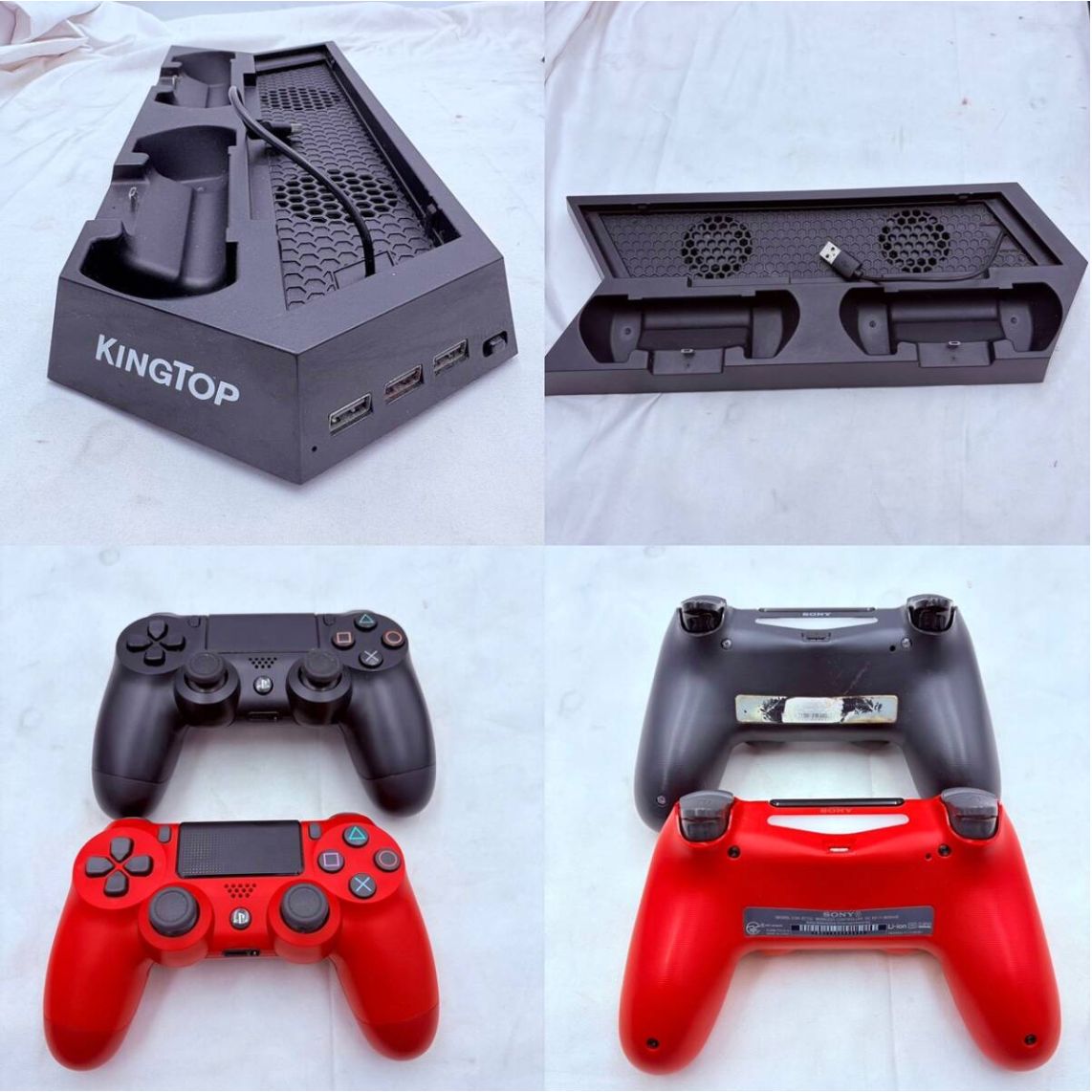 PS4 本体 CUH-1000A＋純正コントローラー2台＋ソフト10本まとめ セット