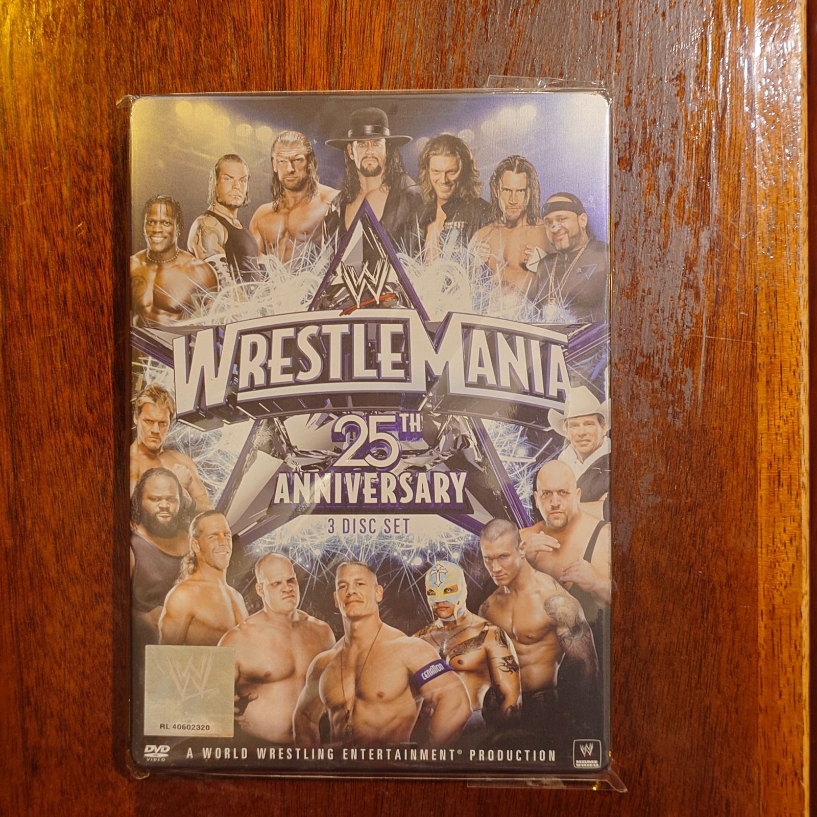 WRESTLE MANIA 25TH ANNIVERSARY 3 DISC SET - メルカリ