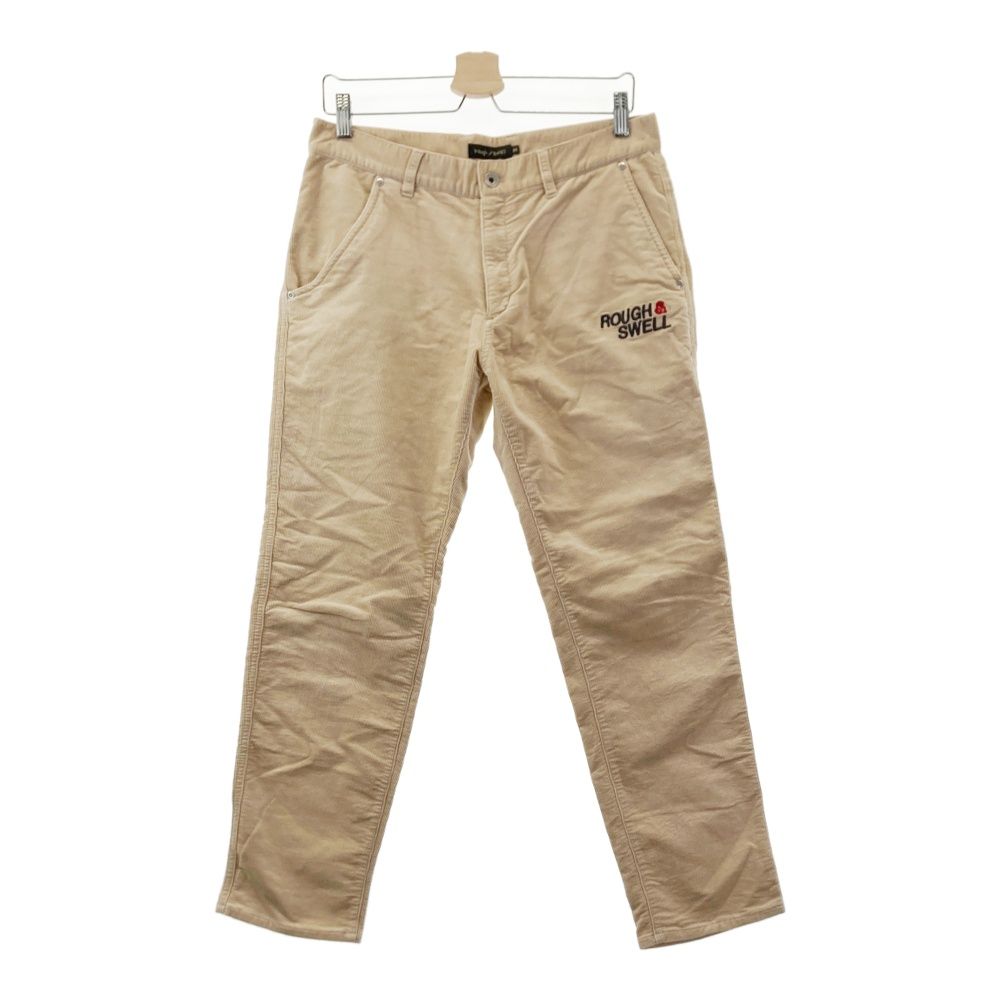 サイズ：M ROUGH&SWELL ラフアンドスウェル ロングパンツ ベージュ系
