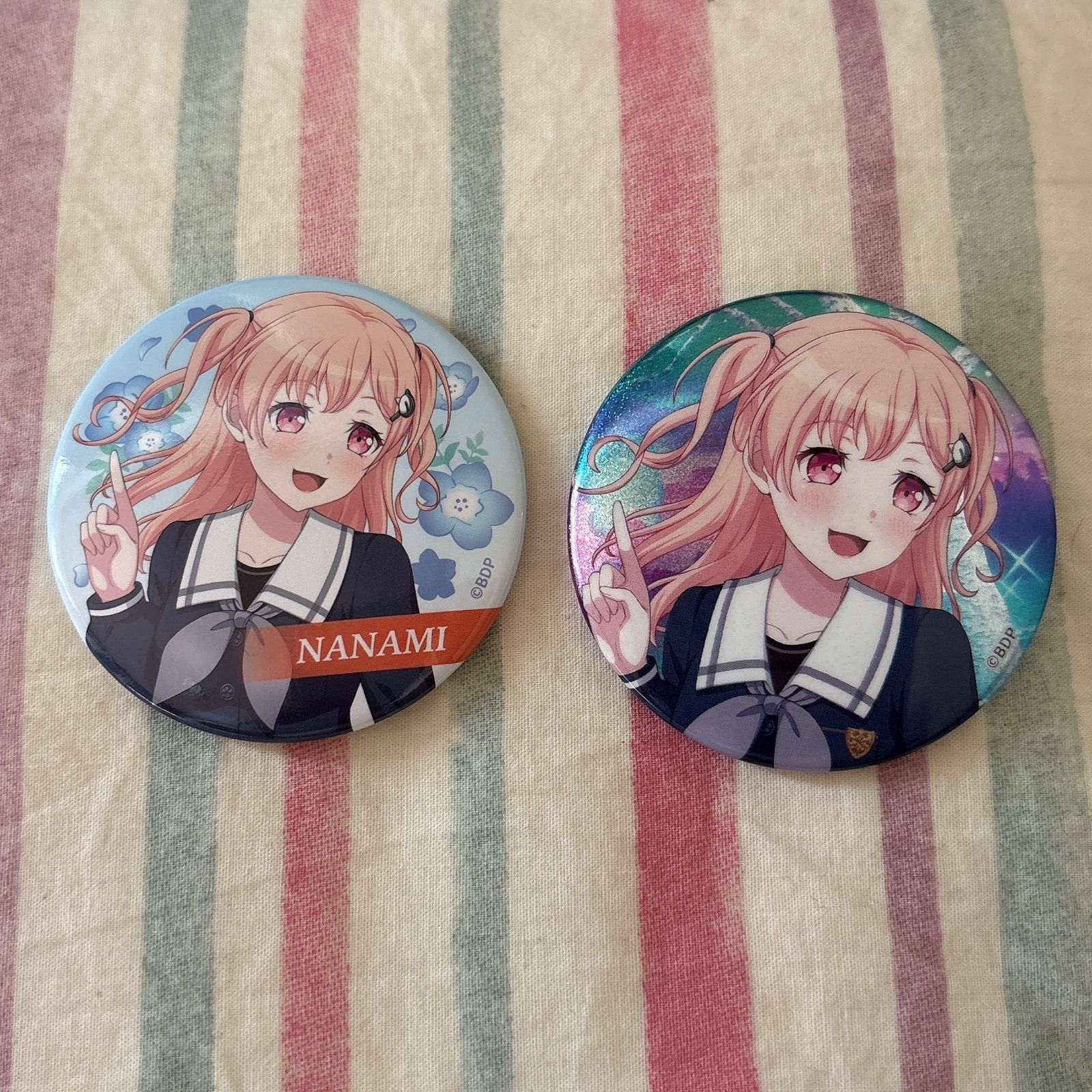 バンドリ　Morfonica 広町七深　缶バッジ　35枚 バンドリ Morfonica 広町七深 缶バッジ 35枚 バンドリ Morfonica 広町