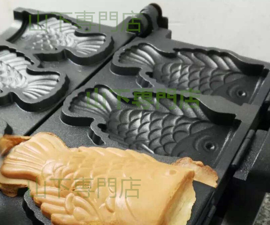 電気 たい焼きパフェ 鯛パフェ たい焼きパフェ器 3匹焼ける！ 単相