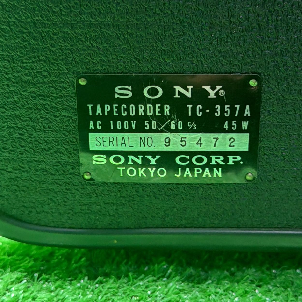 通電・回転確認済】ソニー SONY オープンリール テープレコーダー TC