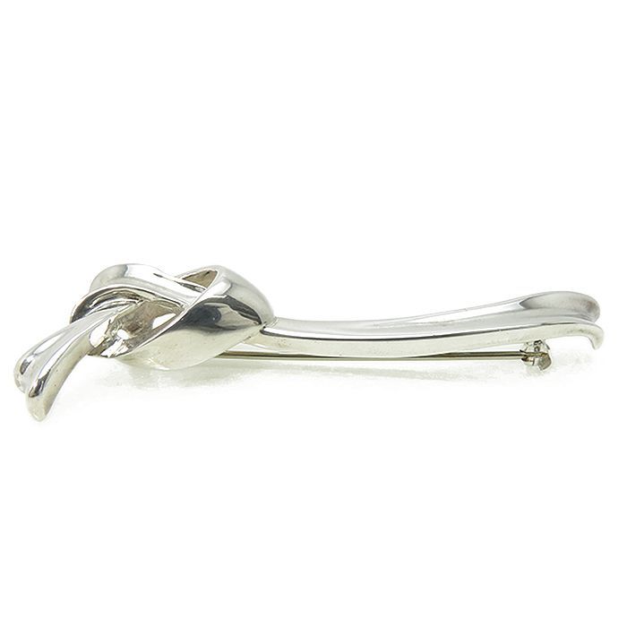 ティファニー 】 TIFFANY&Co リボンモチーフ ブローチ 9.8g シルバー