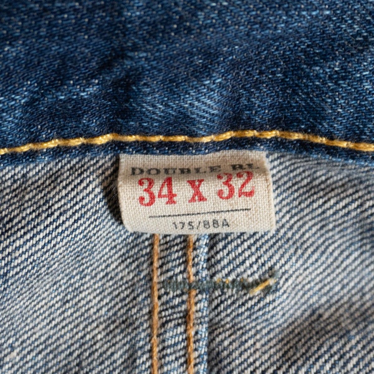 美品】RRL【SLIM FIT JEANS】34×32 アメリカ製 スリムフィットジーンズ