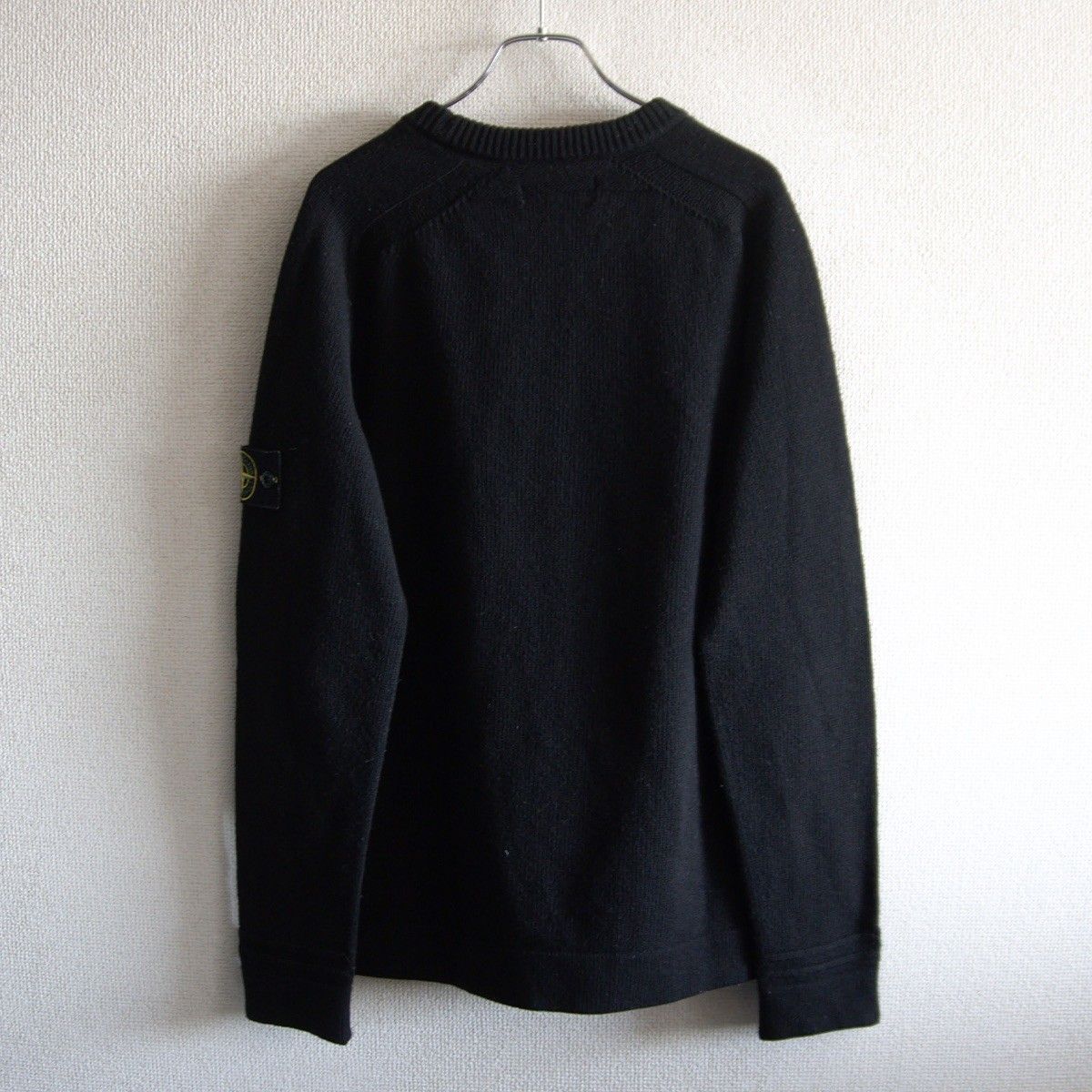 2018AW】STONE ISLAND【Knitwear】S ニット セーター ブラック 