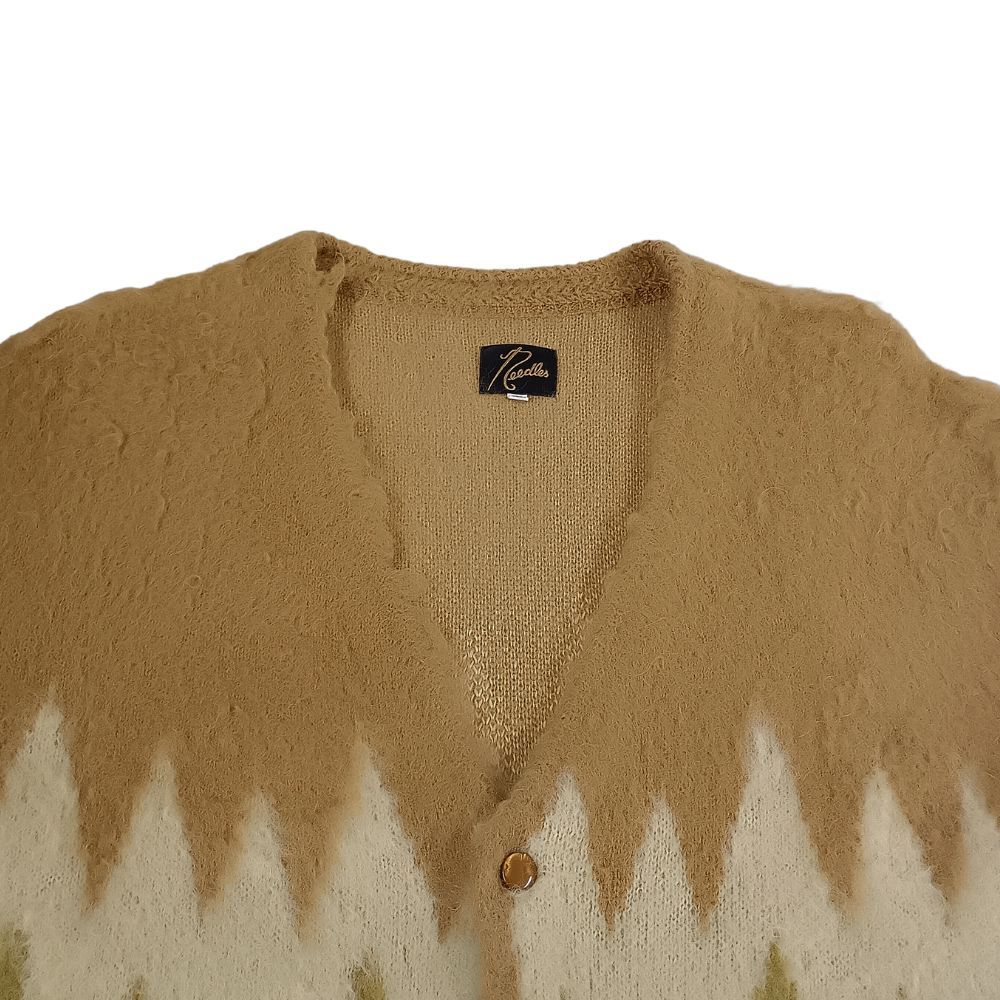 NEEDLES ニードルス 品番 LQ274 Zigzag モヘア カーディガン