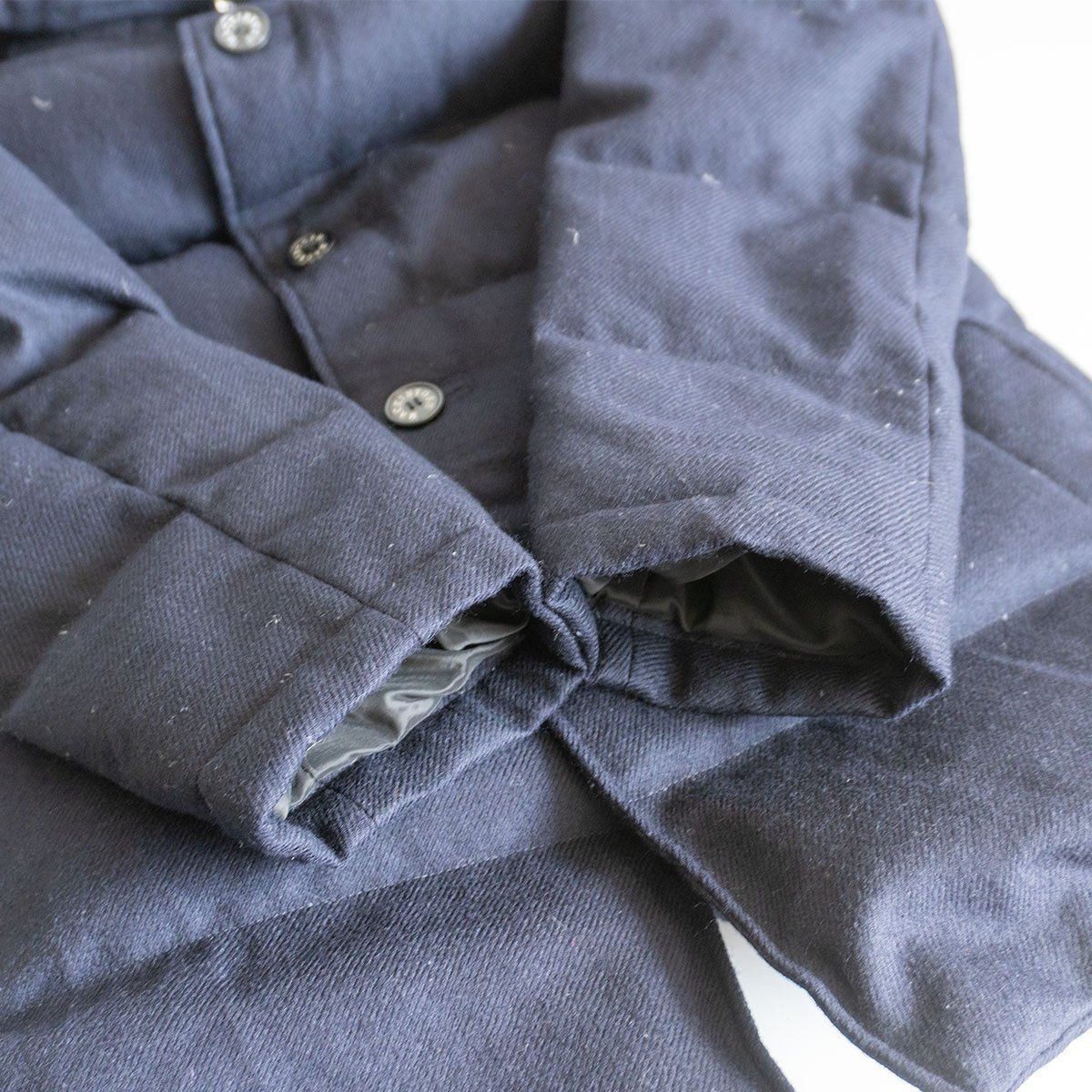 美品】MACKINTOSH LONDON【ウール ダウンジャケット】40 ネイビー 