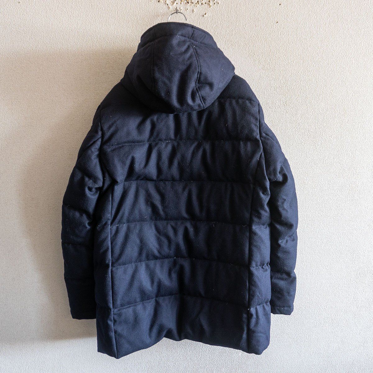 美品】MACKINTOSH LONDON【ウール ダウンジャケット】40 ネイビー 
