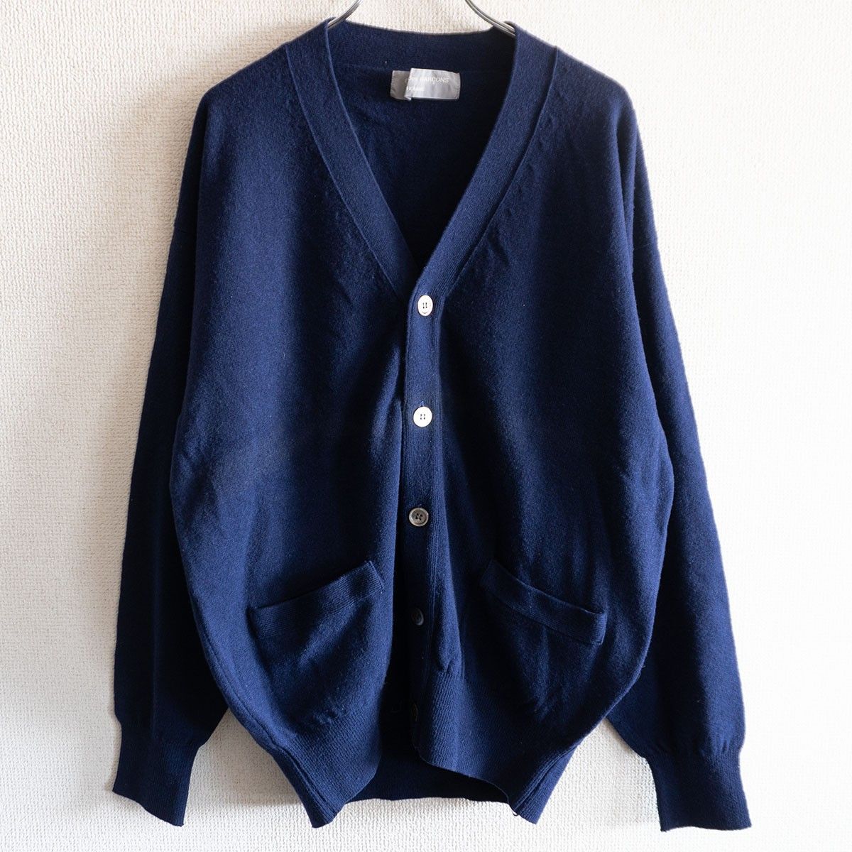 コムデギャルソンオム 90s カーディガン AD1990/アーカイブ】COMME des GARCONS HOMME 【90S ウール