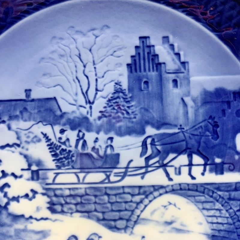 ロイヤルコペンハーゲン 1999年 「The Sleigh Ride」イヤープレート