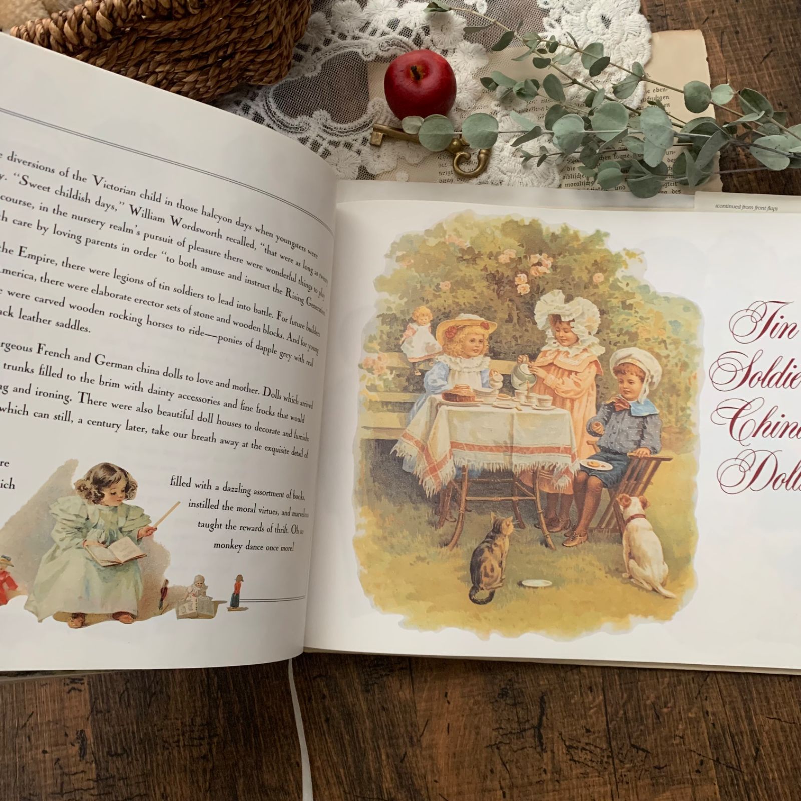 ヴィンテージ風 ヴィクトリアン調 洋書 The Victorian Nursery