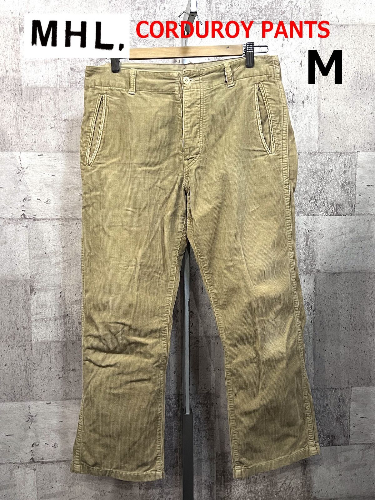 MHL. マーガレットハウエル コーデュロイパンツ M シンチバック
